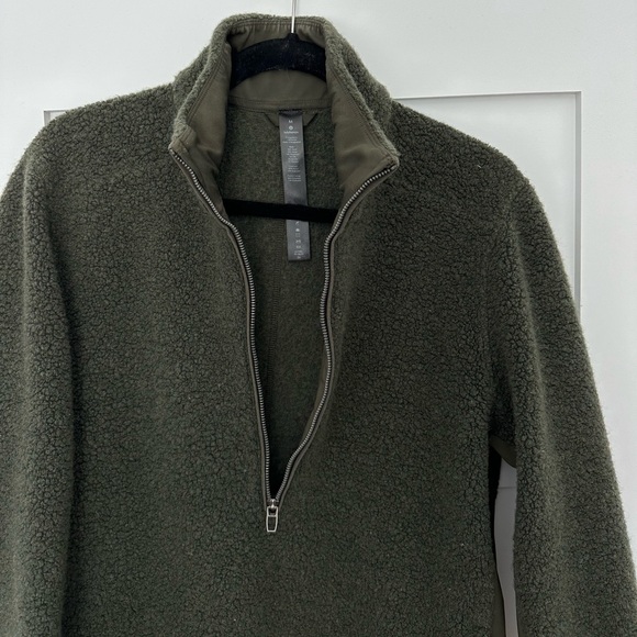 Lululemon Men’s Tundra Tech Half Zip Pullover Fleece Sweatshirt - Picture 3 of 14